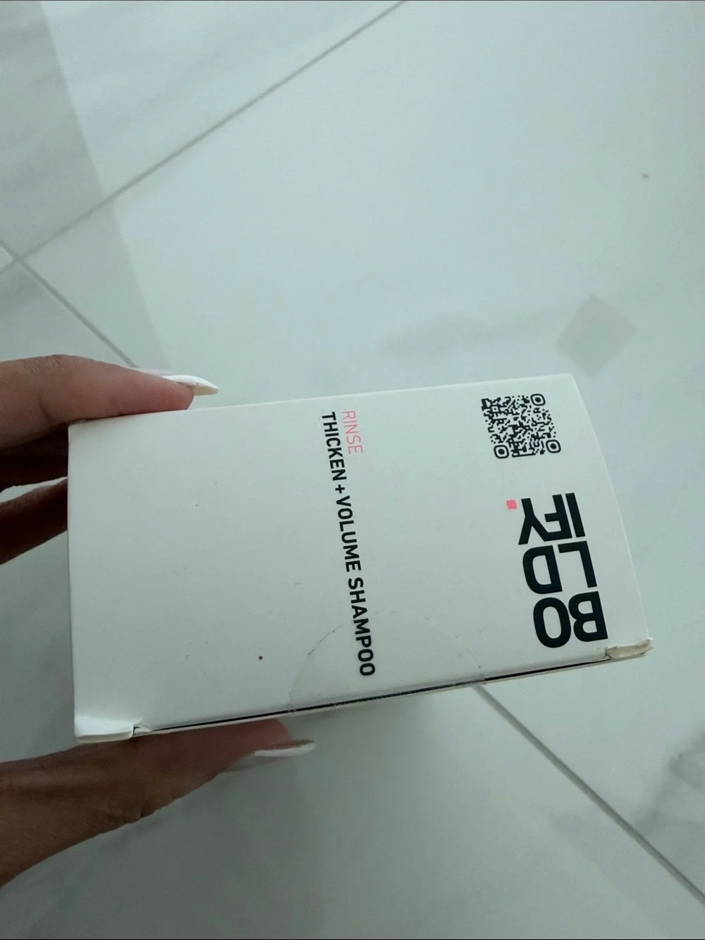 Rinse Thicken + Volume Shampoo - White